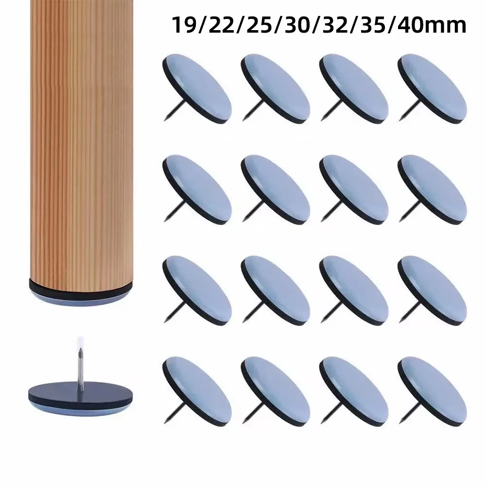 Cabinet Hinge Overlay - 16/19/22/25/32/38 ミリメートルテーブル椅子フットスライダーラウンド家具脚パッドネジキャビネットソファグライド床プロテクタースライダー