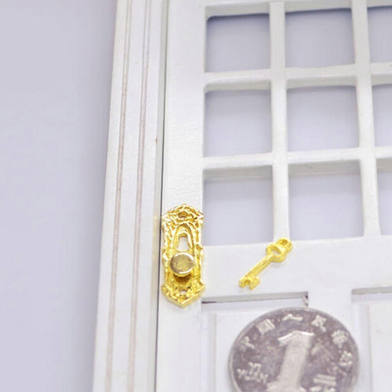 ドールハウス、ハードウェアミニチュアアクセサリー、1:12、 - Furniture Hardware Fitting のレビューと価格
