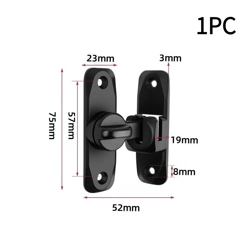 90/180度回転式ドアロック、ホームセキュリティ用スライド - Furniture Hardware Fitting のレビューと価格