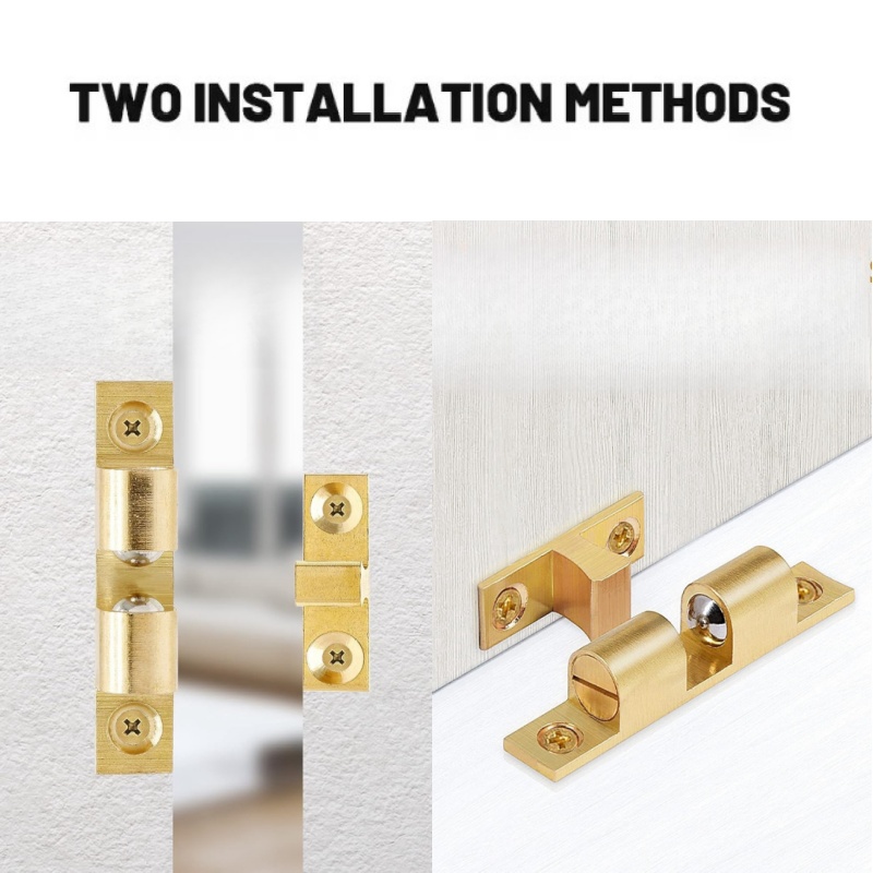 3/6 個キャビネットクローゼットドアボールキャッチ、真鍮ダ - Furniture Hardware Manufacturer のレビューと価格