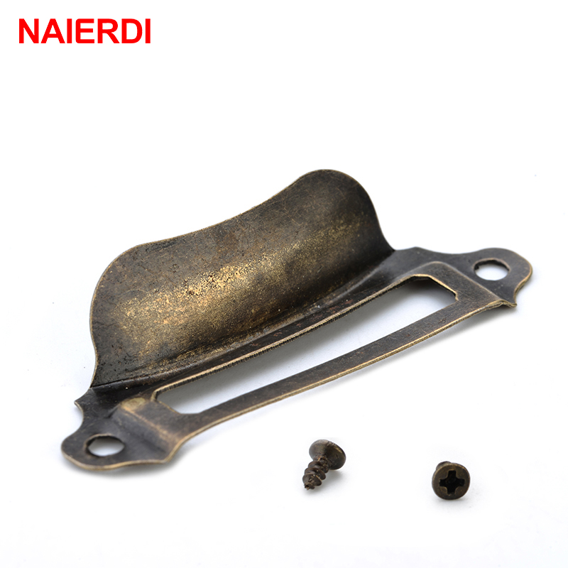 Naierdi-レトロなスタイルのアンティークボックスラベル - Furniture Hardware Names のレビューと価格