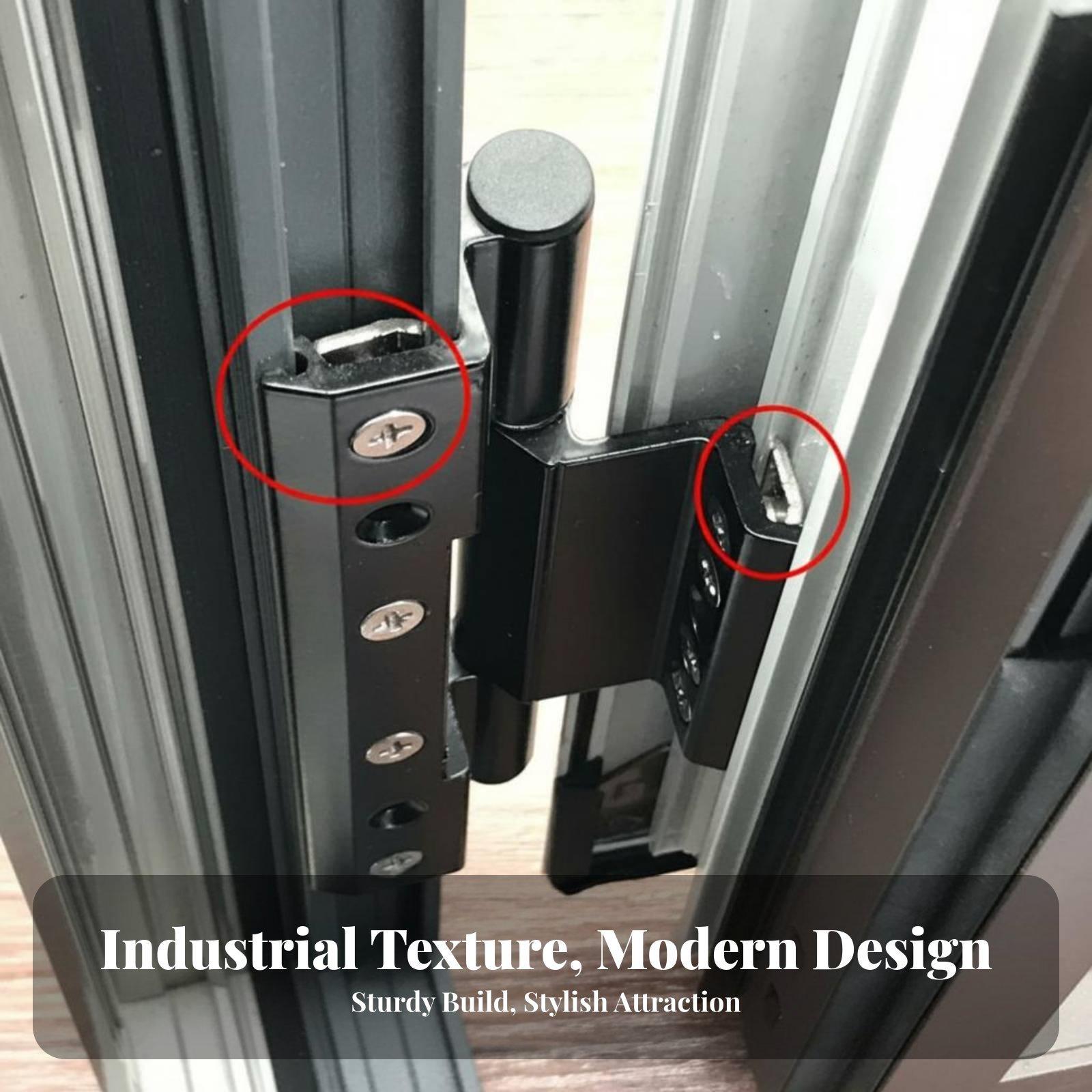 穴あけ不要の隠し窓ヒンジ、高品質アルミ製ドアピボット、簡単設 - Furniture Hardware Fitting のレビューと価格